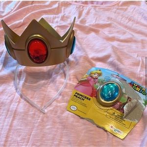 Princess Peach crown and jewel